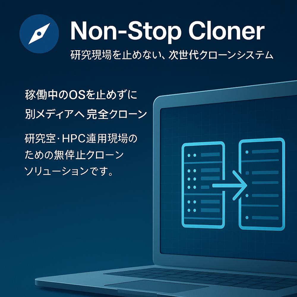 Non-Stop Cloner メインビジュアル